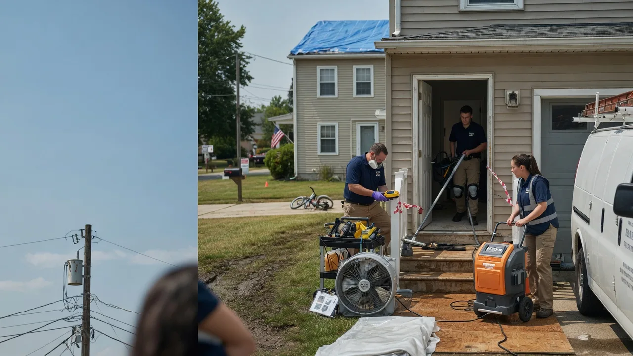 Water Damage Repair in North Lawrence, OH near me